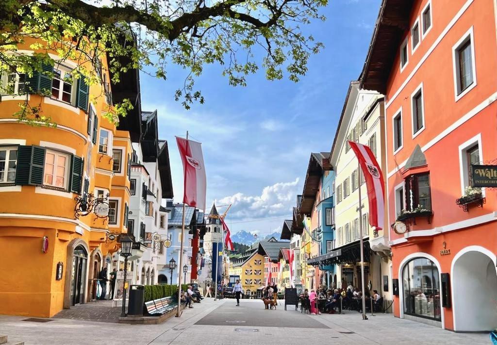 Hahnenkamm Suite Ski-In Ski-Out Direkt An Der Hahnenkammbahn Kitzbühel Kültér fotó